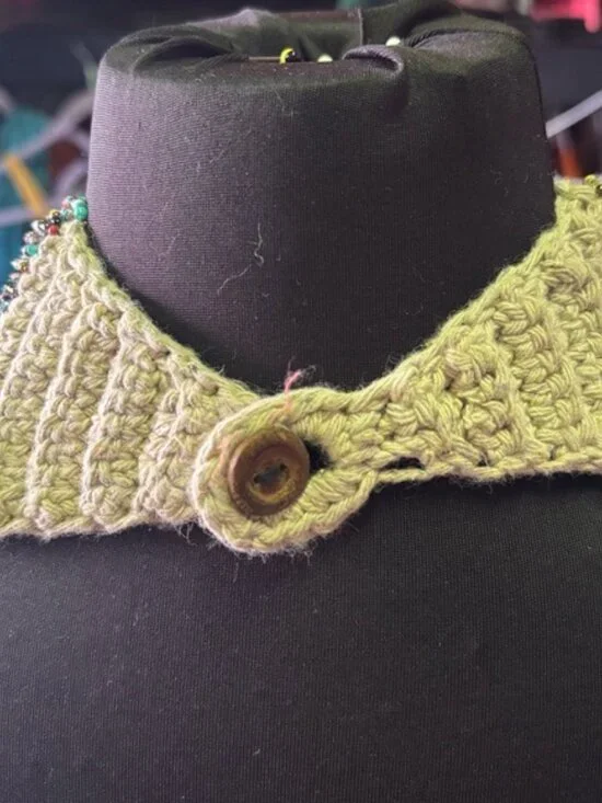 Statement Multistrand Seed Bead Necklace - Picture 5 of 6